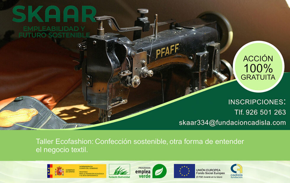 Taller Ecofashion Confección sostenible otra forma de entender el