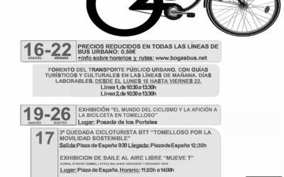 Semana Europea de la Movilidad en Tomelloso
