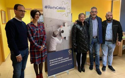 Visita del candidato al senado Jesús Martín a Fundación Cadisla