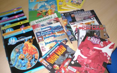 La librería Imagina de Alcázar de San Juan dona libros y comics a Fundación Cadisla