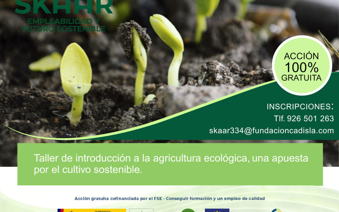 Taller de introducción a la agricultura ecológica, una apuesta por el cultivo sostenible.