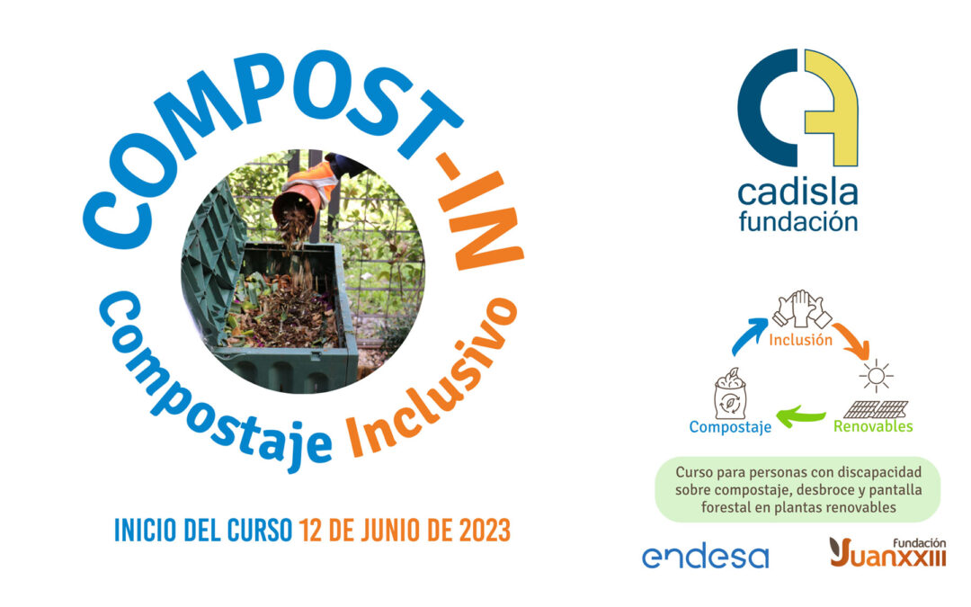Compost-In. Curso de compostaje inclusivo en Fundación Cadisla.