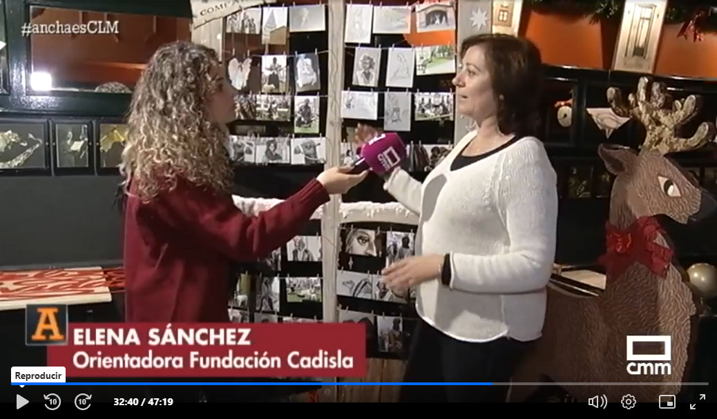 Una Navidad especial con Fundación Cadisla, en el programa Ancha es Castilla-La Mancha de CMMedia