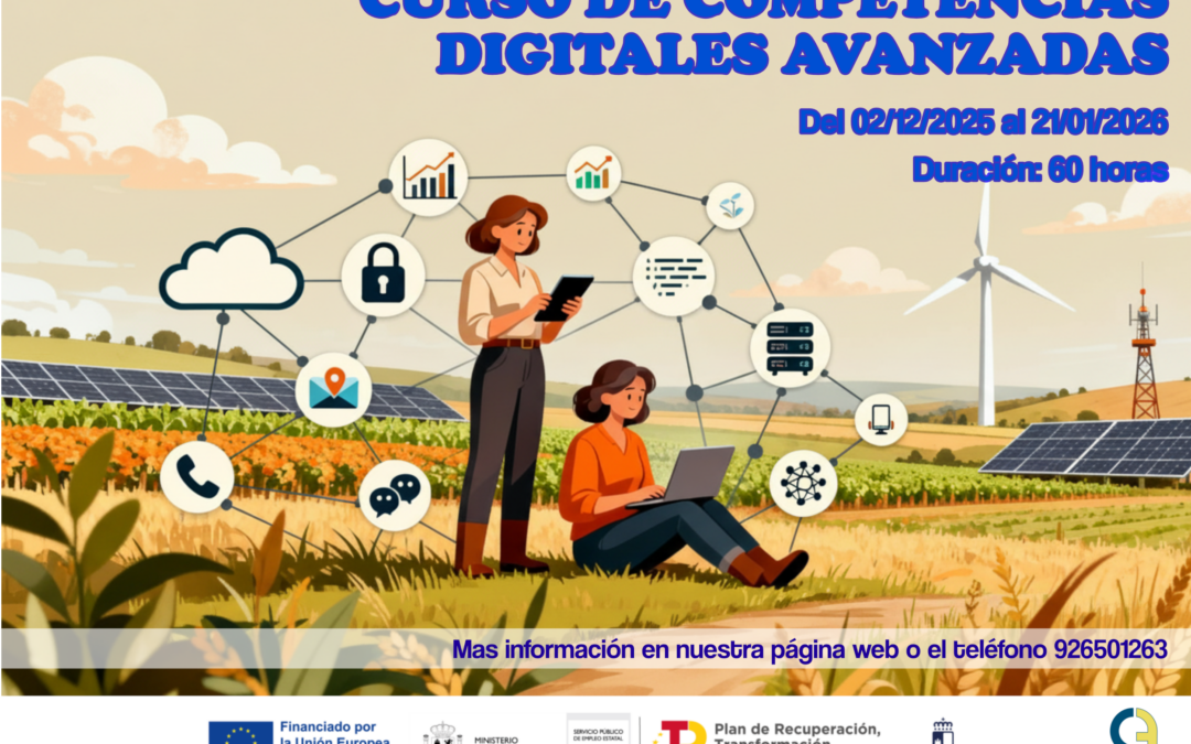 Fundación Cadisla Impulsa la Brecha Digital en el Ámbito Rural con Nuevos Cursos Financiados por la Unión Europea